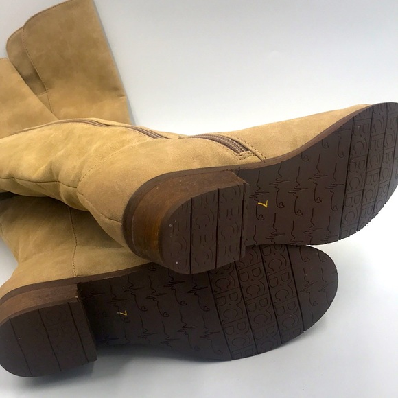 Born in California 👢 Tan Over knee boots Size 7 - Picture 6 of 9